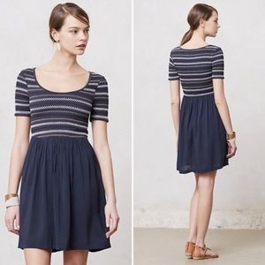 Anthropologie Saturday Sunday for flare smocked S